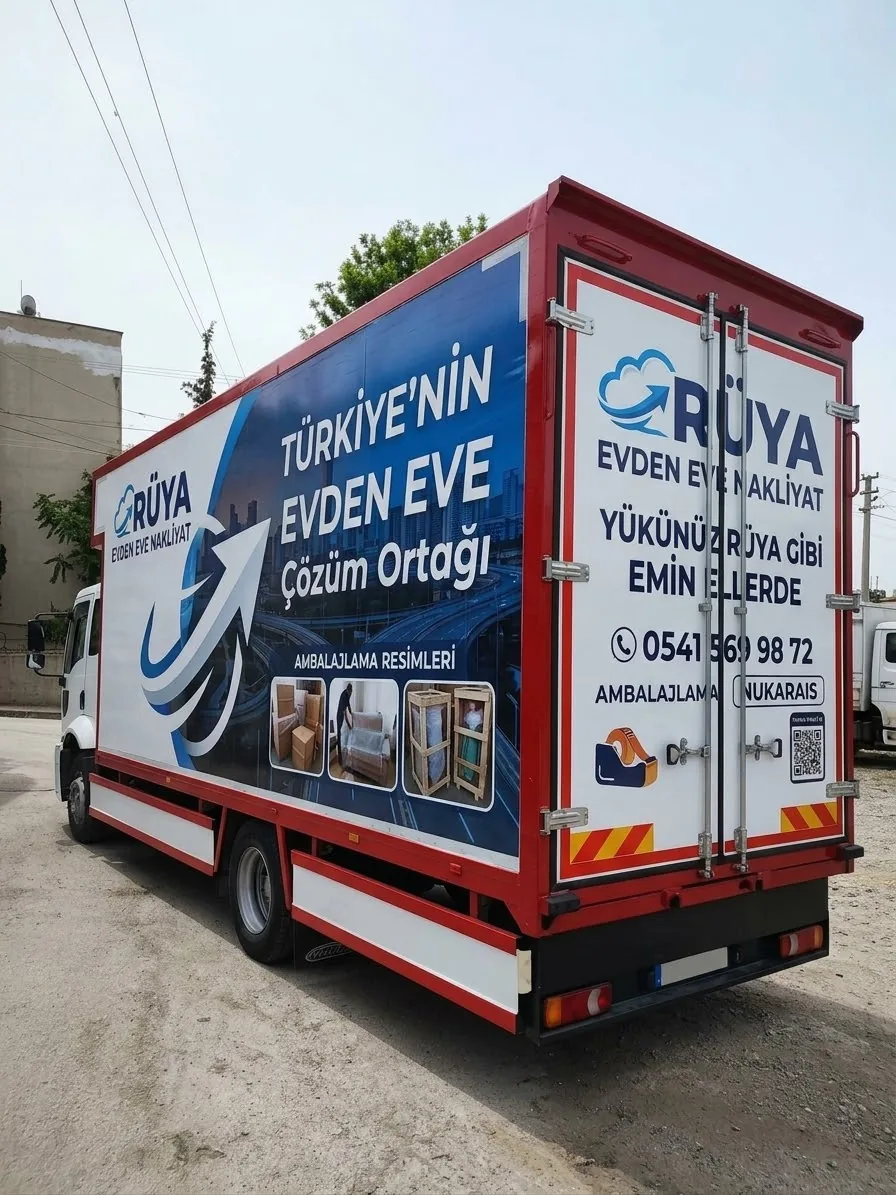 Rüya Nakliyat aracı · arka görünüm